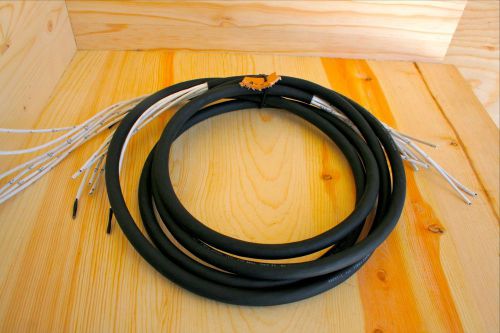 Raw 6-pair snake cable 5&#039; Quantity 2