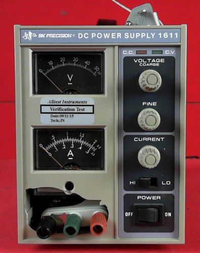 BK Precision 1611 DC Power Supply is a 50 Volt, 2 Amp