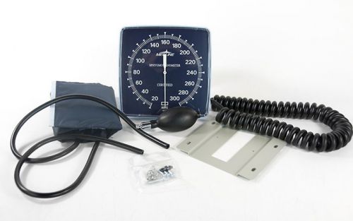 Medline Wall-Mounted Aneroid Sphygmomanometer Blood Pressure Meter