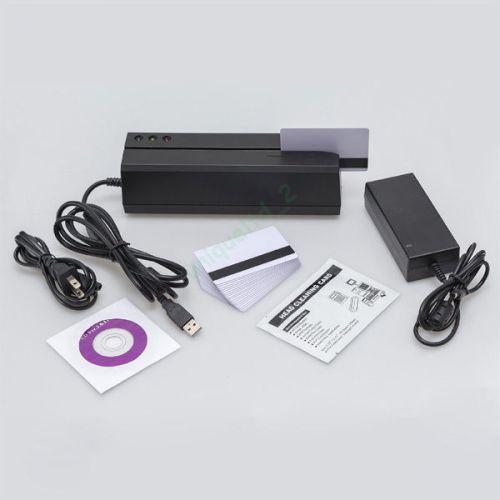 Msre206 magnetic card reader/writer encoder swipe credit magstripe com.605, 606 for sale