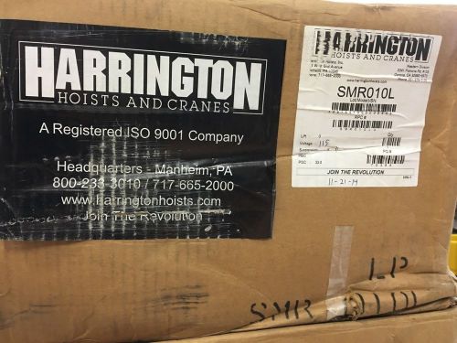Harrington 1 Ton Trolley With 1/2 Ton Hoist - New- Local Pick Up Only DC