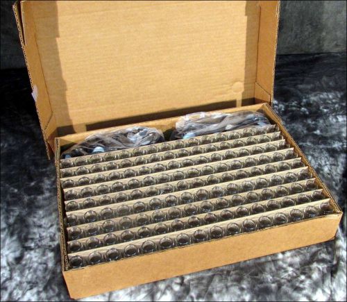 * new case of 144 fisherbrand 03-339-21k screw thread vials (27.25x70mm) w/ caps for sale