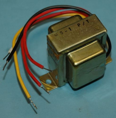 Bourns 30v center-tapped shielded audio power transformer 15v-0-15v nos 4:1 for sale