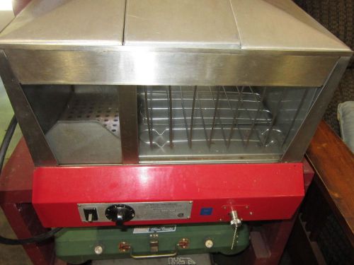 COMMERCIAL COUNTERTOP STAR 35S HOT DOG STEAMER BUN WARMER WORKS