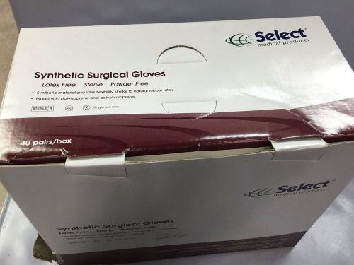 Select Medical Products Synthetic Surgical Gloves, Size 6 1/2, NEW 26 Pairs