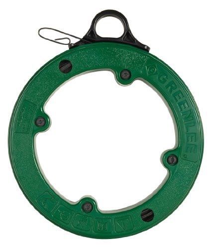 Greenlee 438-5h steel fish tape in winder case 1/8&#034; x 50&#039; for sale