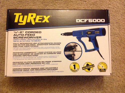 TYREX CORDED AUTO-FEED SCREWDRIVER DCF5000