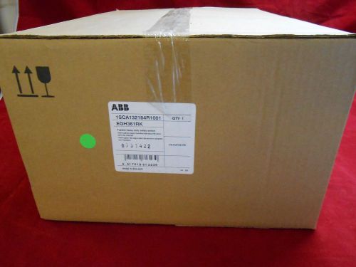 New in box abb eoh361rk hd fusible heavy duty safety switch 30a,3p,600v for sale