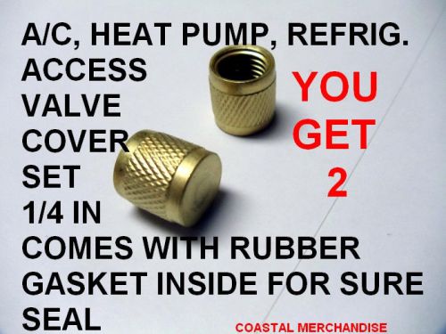 A/C HEAT PUMP REFRIGERATION ACCESS VALVE COVERS 1/4 INCH R 12 R 22