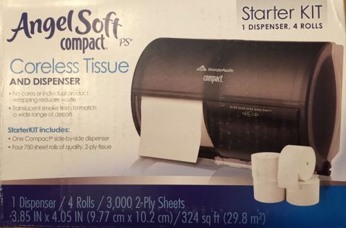 Angel Soft ps Tissue Dispenser &amp; Angel Soft Ps Tissue Start Kit - 5679500