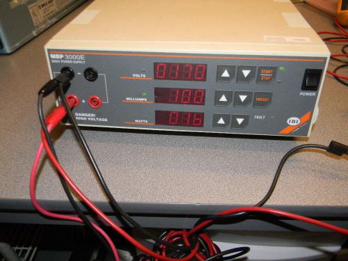 IBI MBP 3000E 3000V Power Supply, 110V AC