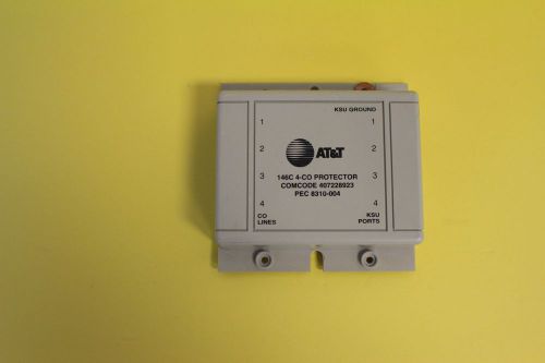 At&amp;t 146c co / 4x4 secondary line protector comcode 407228923/pec 8310-004 for sale