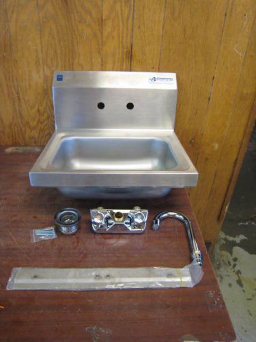 New Griffin H30 Series Hand Wash Sink with Faucet GN H30 6&#034; Sink FREE SHIPPING