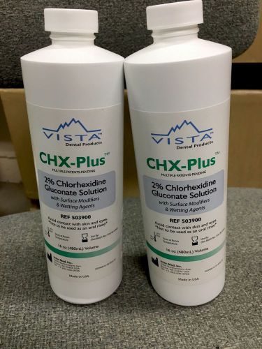 Vista CHX-Plus 2% Chlorhexidine Gluconate Dental Endodontic Solution