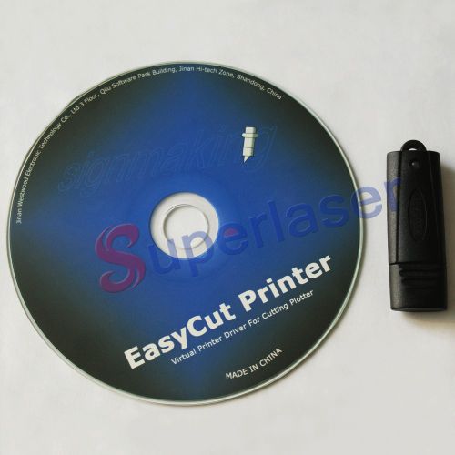 Signmaking print driver with dongle for vinyl cutter plotter coreldraw &amp; autocad for sale