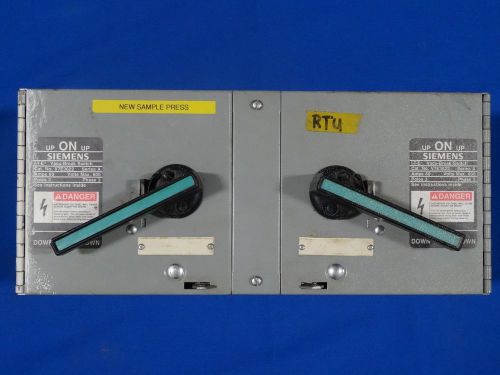 ITE SIEMENS V7E3622 FUSIBLE FUSED PANELBOARD SWITCH