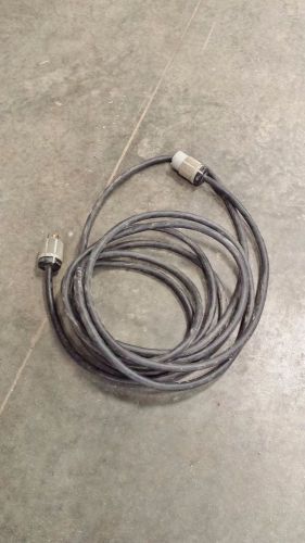Arrow hart plug 30a  480v on a 2.5&#039; extension cord   # 3345 for sale