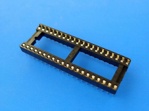 5x 40-pin Wide IC Socket, DIP 2.54mm , AMP high quality sockets