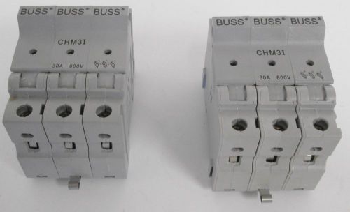 (2) Buss CHM3I Fuse Holder