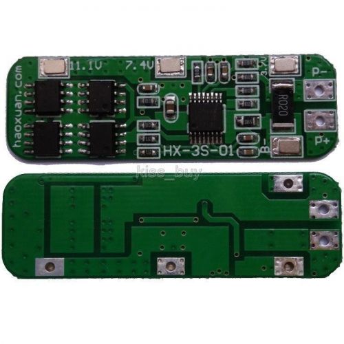 3S 6A Li-ion Lithium Battery 18650 Charger batteries Protection Board 12.6v