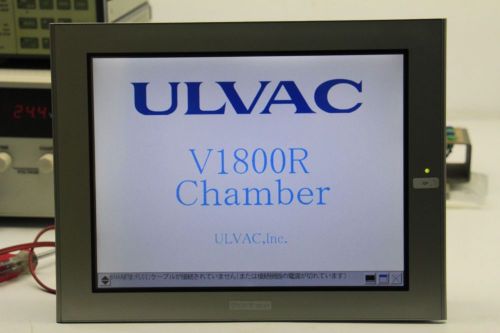 Pro-face agp3600-t1-d24,3280024-14 w/ ulvac v1800r chamber system for sale
