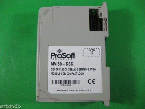PROSOFT MVI69-GSC Communication Module for CompactLogix (Used)