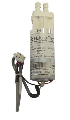 Hp indigo fluid-o-tech dgd09 direct drive gear pump &amp; motor 24v 3200 rpm ca354 for sale