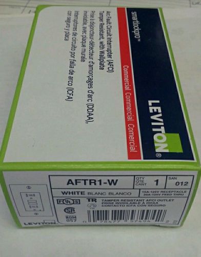 Leviton AFTR1-W 15A Arc Fault Circuit Interrupter, AFCI White