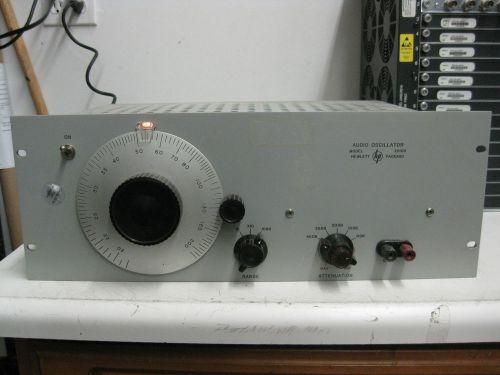 HP Hewlett Packard 201CR Audio Oscillator