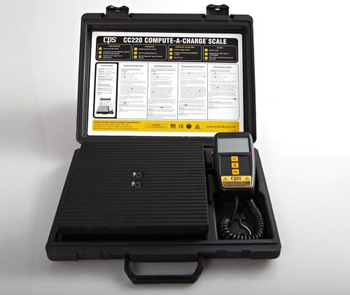 Cps cc220 compact high capacity charging scale hvac refrigerant for sale