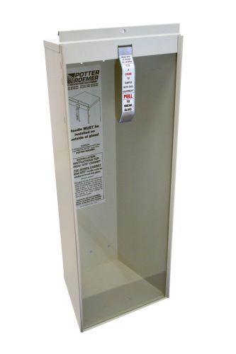 Potter roemer surface-mount 5-pound fire extinguisher cabinet 9700 series for sale