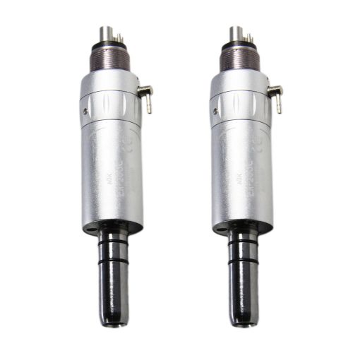 2X Dental Low Speed E-type Air Motor Micromotor 4 Hole Contra Angle Handpiece
