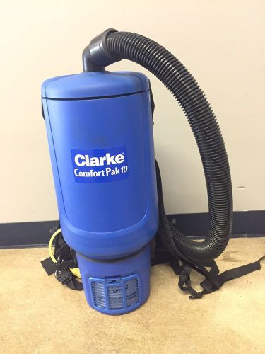 Clarke comfort pack backpack vacuum for sale