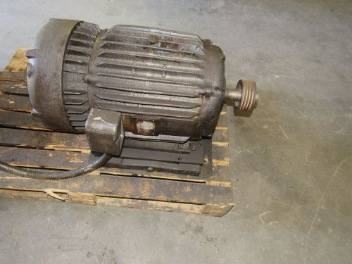 Seco baldor 310-657-790 motor 15hp 1750rpm 51/1.8a ***good*** for sale