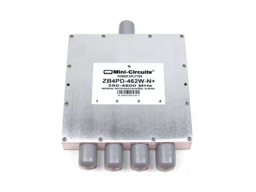NIB Mini-Circuits ZB4PD-462W-N+ 380-4600MHz 50? Power Splitter / Combiner N-Type