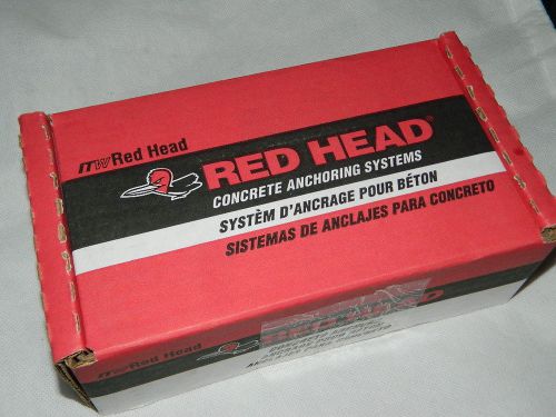 Red head 3/4&#034; x 4-1/4&#034; trubolt wedge anchor package of 10 part #ws-3442 r2 for sale
