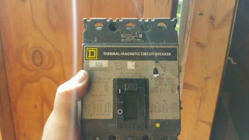 Square D 60 Amp Thermal Magnetic Circuit breaker