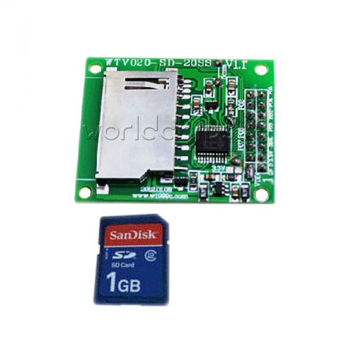 WTV020-SD-20SS SD Card U Disk MP3 Voice Module Audio Player Voice Module