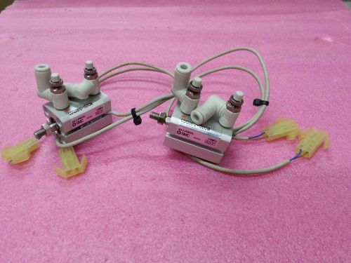 2pcs of SMC Cylinders CDQSB12-15DCM c/w D-A93 Magnetic Reed Switches