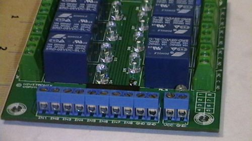 8 Eight Way Channel Relay Board Switch Module 5V Hivitronix HR0508A04X2