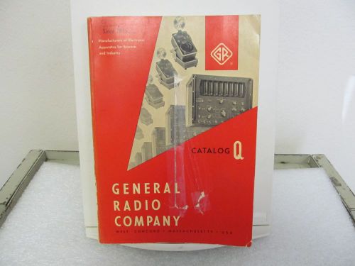 General radio products vintage catalog q......may 1961 for sale