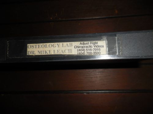 &#034;osteology lab&#034; video for sale