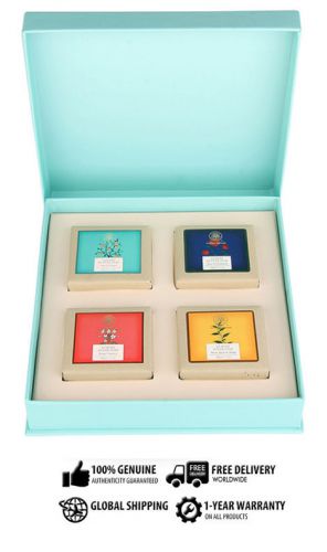 Forest Essential Handmade Soap Assortment Box 4 Pcs Kit