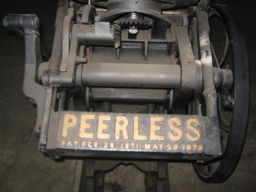 Antique Gordon &#034;Peerless&#034; 10x15 Hand Feed Letterpress, Lobby Showpiece