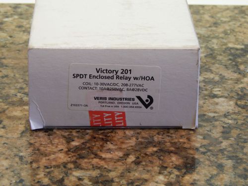 Veris Victory 201 SPDT enclosed relay w/HOA