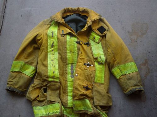 40x35 - Globe Men Firefighter Jacket Turnout Bunker Fire Gear #17 Halloween