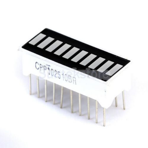 1pcs 10 segment red led bar-graph display with 20 pins ultra bright h-q for sale