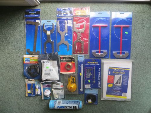 Large lot new homeowner/plumber plumbing tools &amp; supplies / fittings for sale