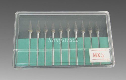 Dentistry steel tungsten carbide burs dental lab equipment mx5 hnm for sale