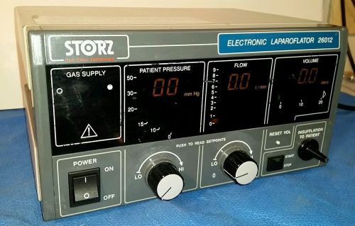STORZ 26012C Electronic Insufflator/Laparoflator Endoscopy